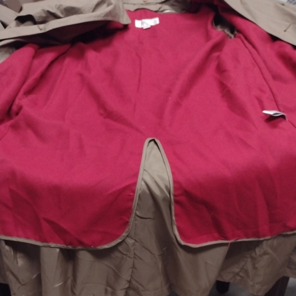 Coat Collectibles Women Classic Brown Trench Coat, Vacation,Travel. - Picture 8 of 14